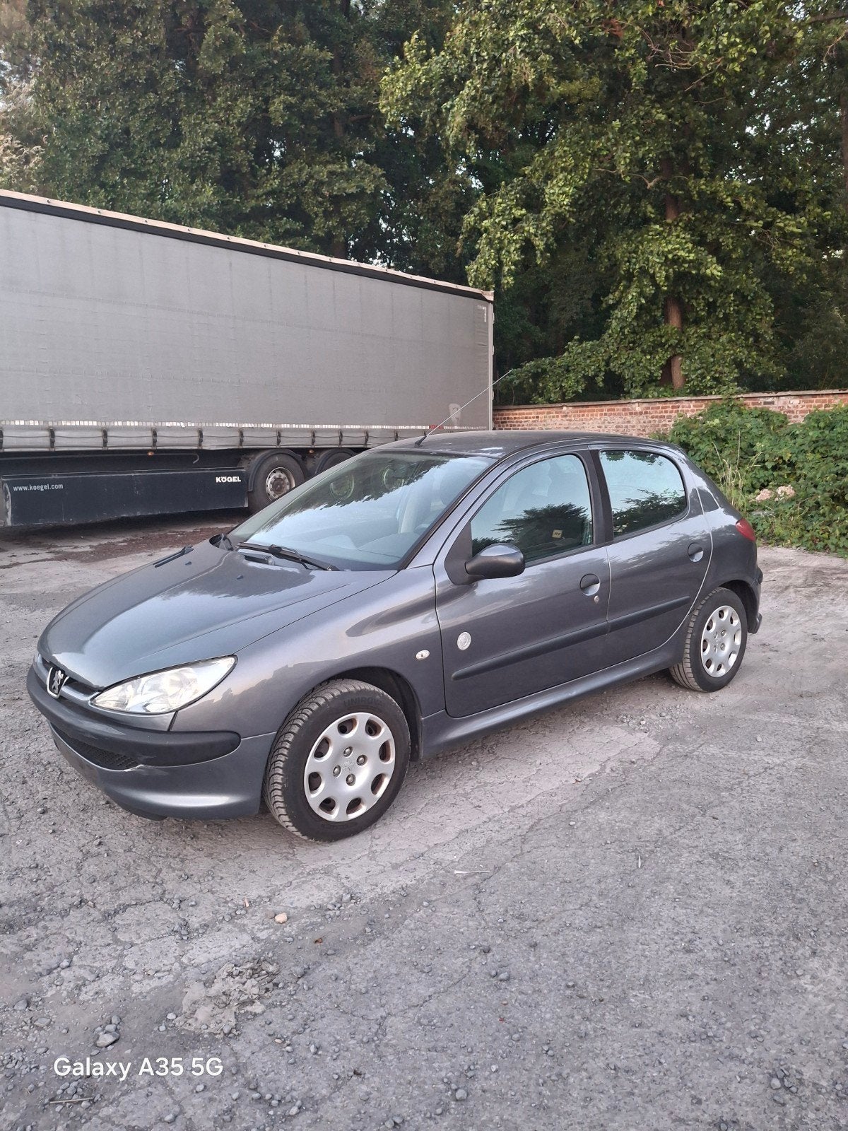 Peugeot 206 essence 1.4, Auto's, Peugeot, Bedrijf, Benzine, Euro 4, Handgeschakeld, Ophalen
