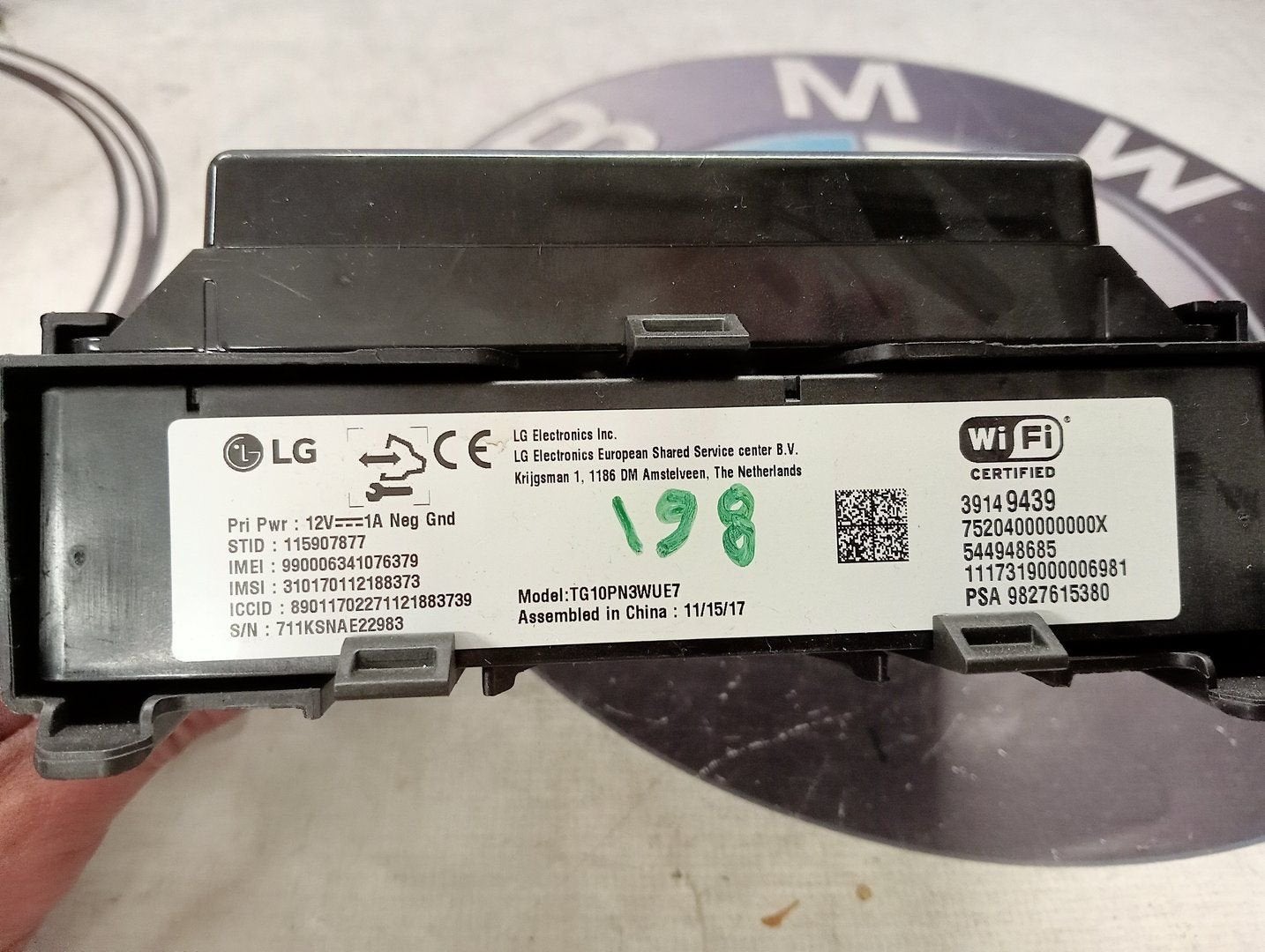 Bluetooth module van een Opel Karl, Auto-onderdelen, Elektronica en Kabels, Opel, Gebruikt, Ophalen of Verzenden