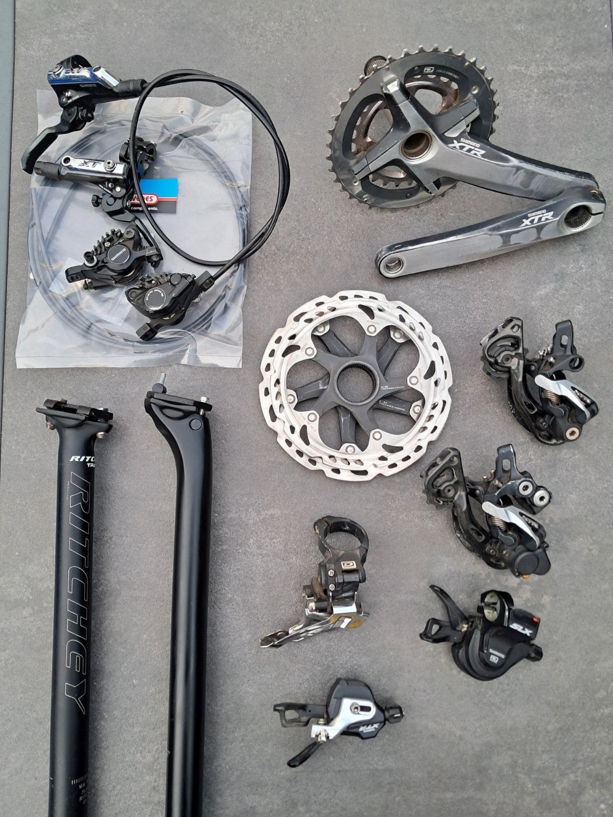 XTR 10 speed spullen, zadelpennen, en meer!, Fietsen en Brommers, Fietsonderdelen, Shimano xtr, Gravelbike, Ophalen of Verzenden