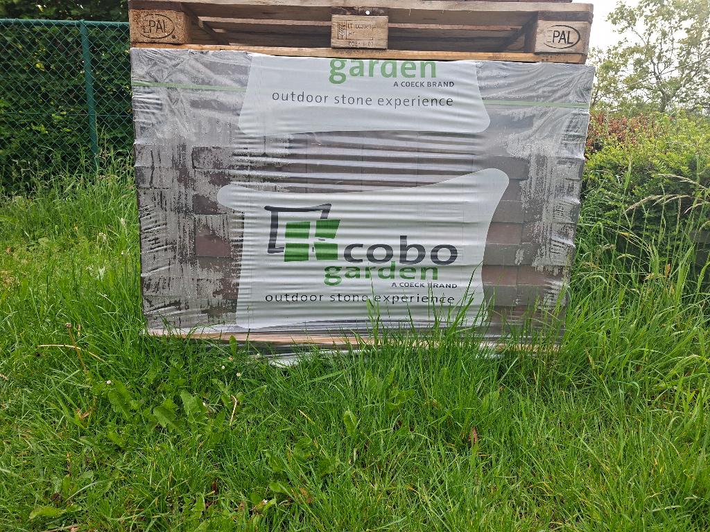 1 pallet Coeck getrommelde klinkers 15x15x6 – Herfstkleur, Ophalen, Nieuw, 10 m² of meer, Klinkers