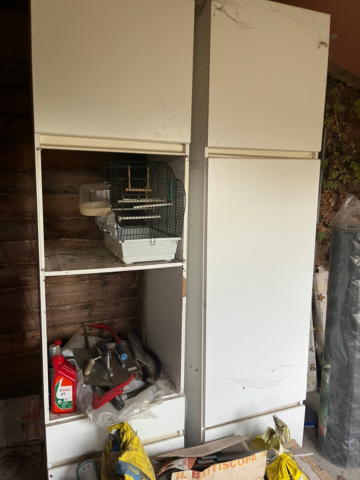 Kolomkasten voor stalling of tuinhuis, Enlèvement, Utilisé