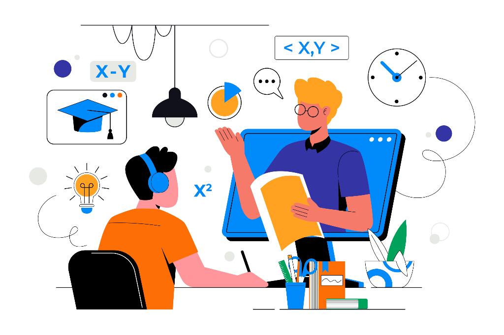 Cours particuliers de Maths et Physique (en anglais/italien), Cours particulier, Leçon particulière