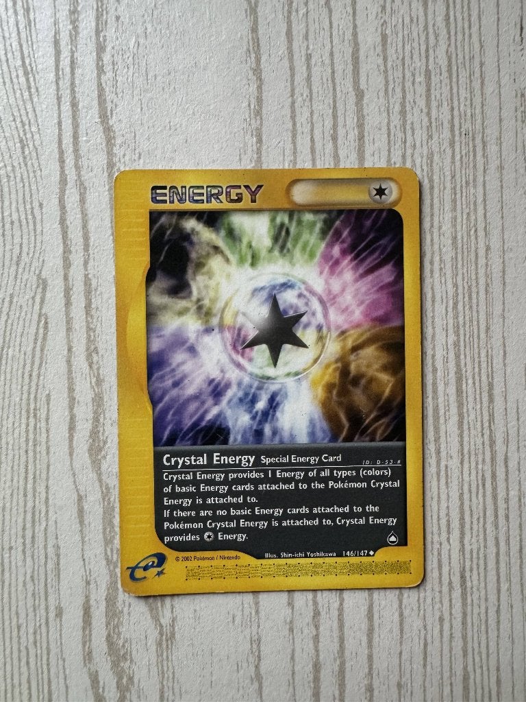 Crystal Energy 146/147 - Aquapolis (2003), Enlèvement ou Envoi, Comme neuf, Cartes en vrac