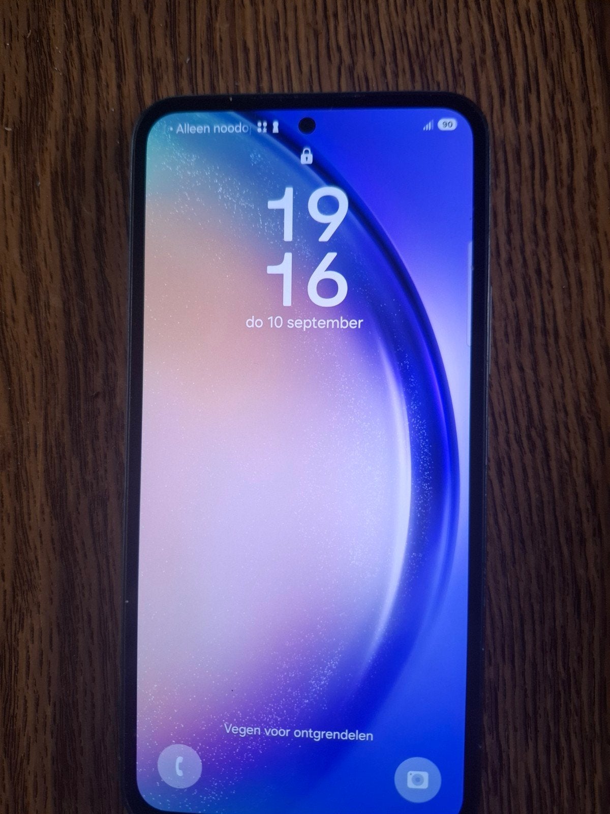 Samsung Galaxy A54 van 2023 ,128GB ,zwarte kleur +hoesje, Telecommunicatie, Ophalen, Gebruikt, Zwart, Touchscreen