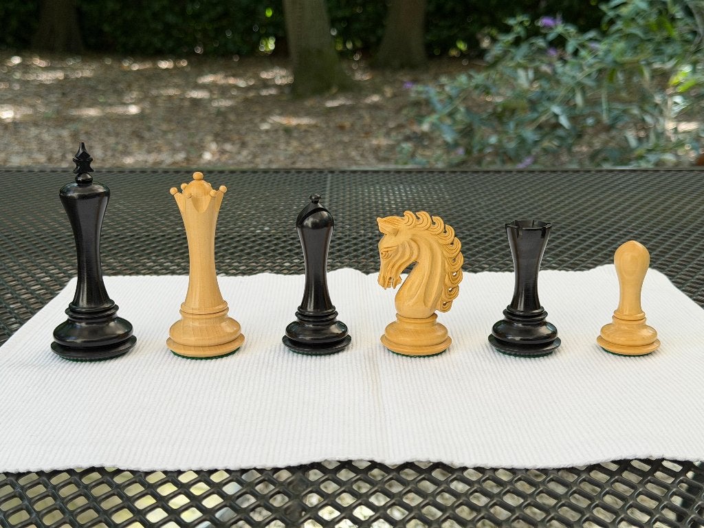 Avant Garde Luxury Staunton schaakset met koffer, Ophalen of Verzenden, Nieuw, Schaken
