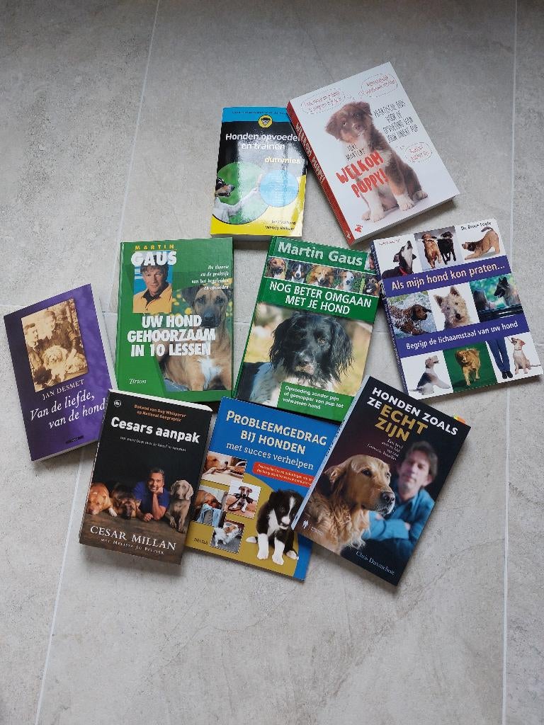 HONDENBOEKEN 10 STUKS, Boeken, Ophalen, Nieuw