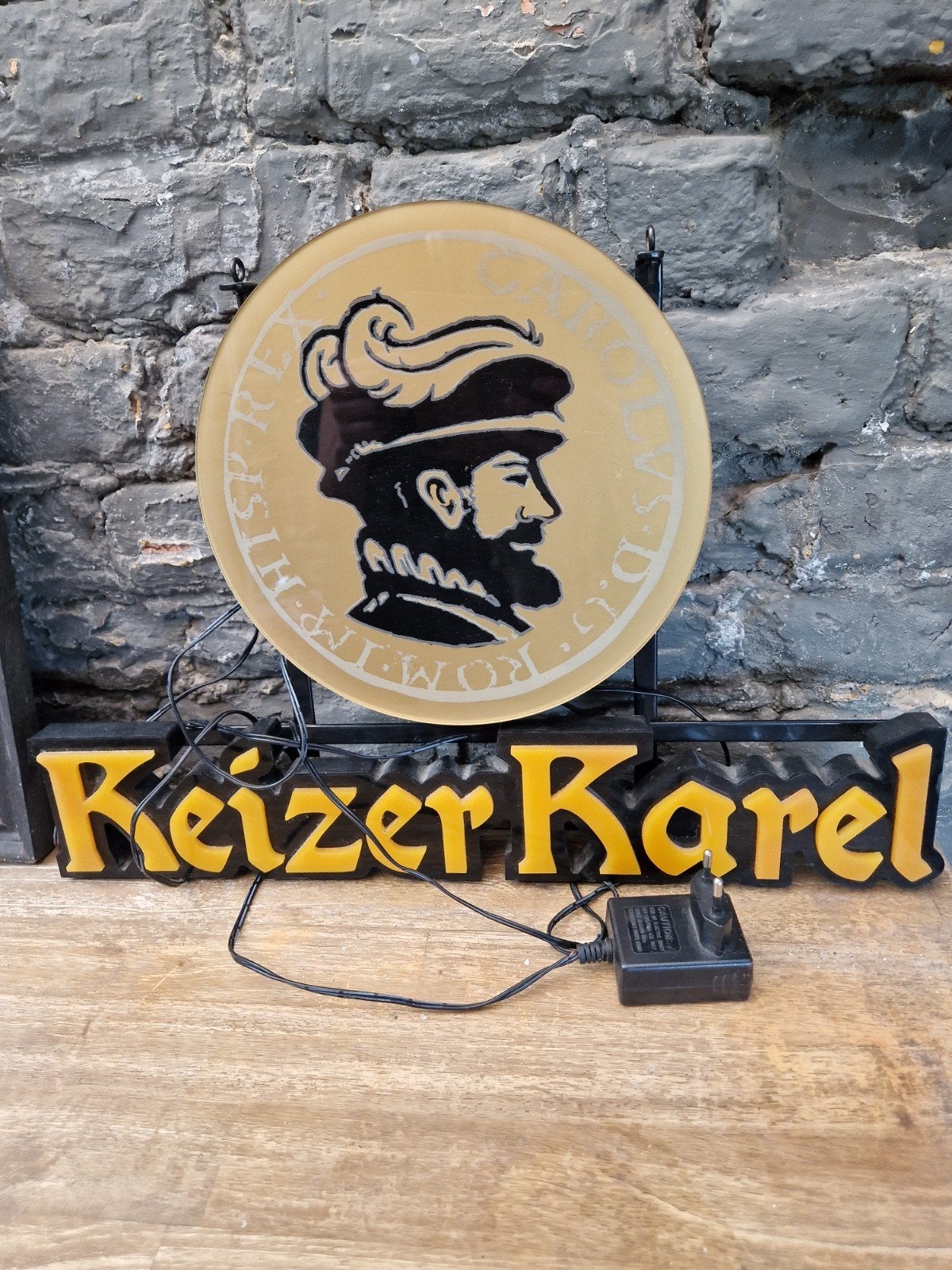 vintage verlicht reclamebord, Ophalen, Met verlichting, Vintage, Reclamebord