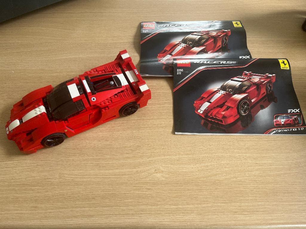 LEGO Racers: Ferrari FXX 1:17 8156 (compleet), Lego, Ensemble complet, Comme neuf, Enlèvement