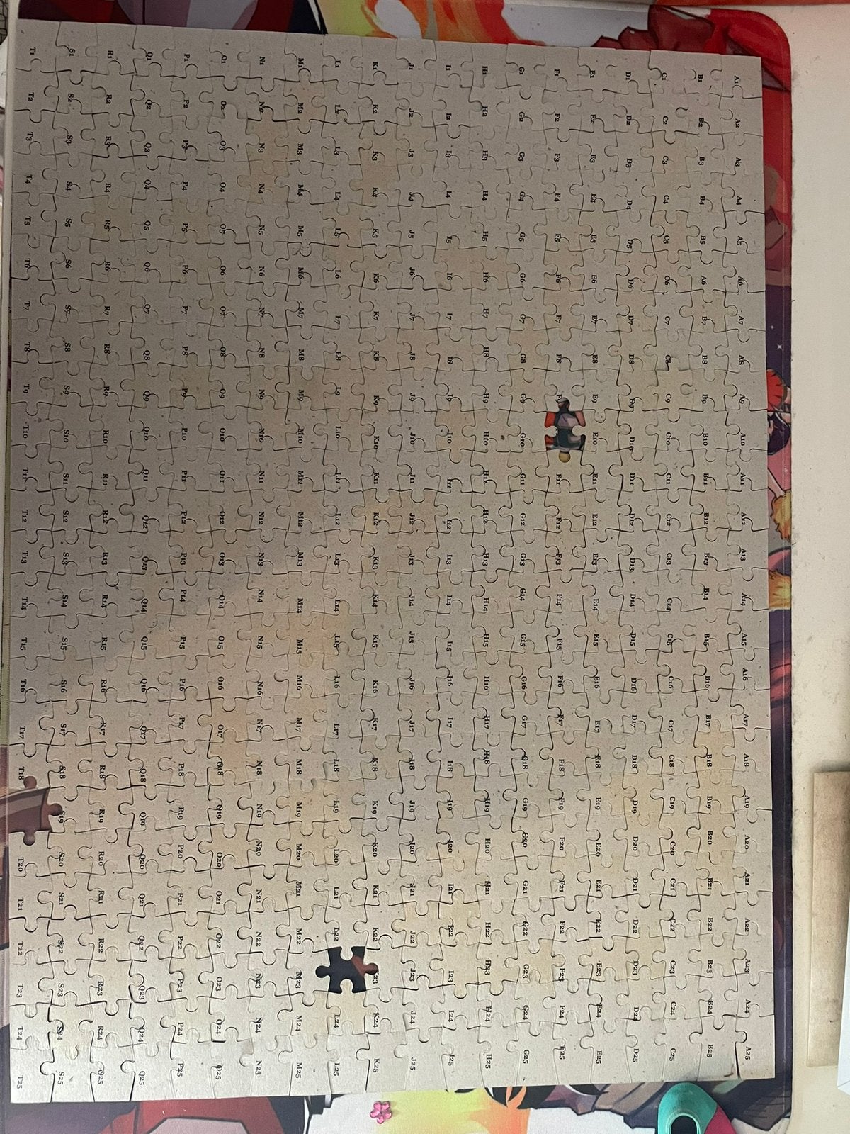 Puzzle de numérotation Disney 500 pièces, Enlèvement, 500 à 1500 pièces, Comme neuf, Puzzle