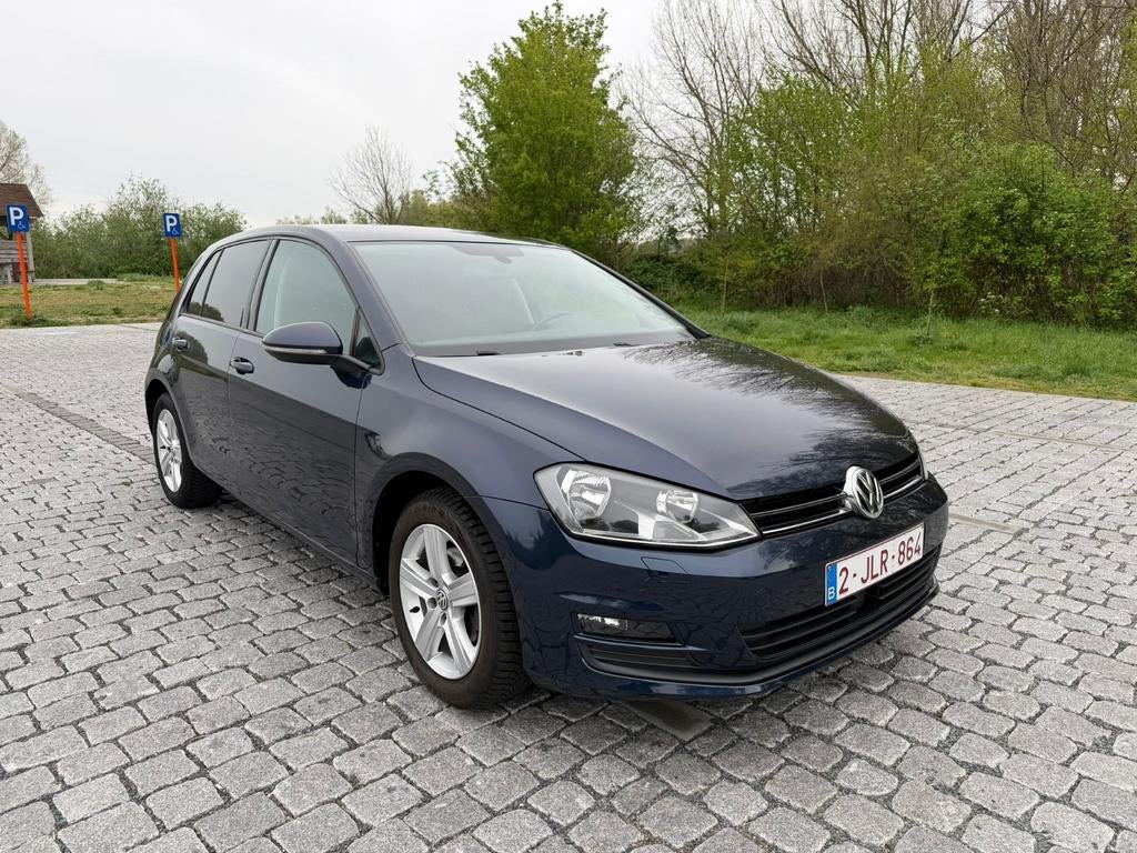 GOLF 7 1.2 TSI BENZINE AUTOMAAT 3/2015 163.000KM TOP STAAT, Autos, Bluetooth, Euro 5, Achat, Entreprise