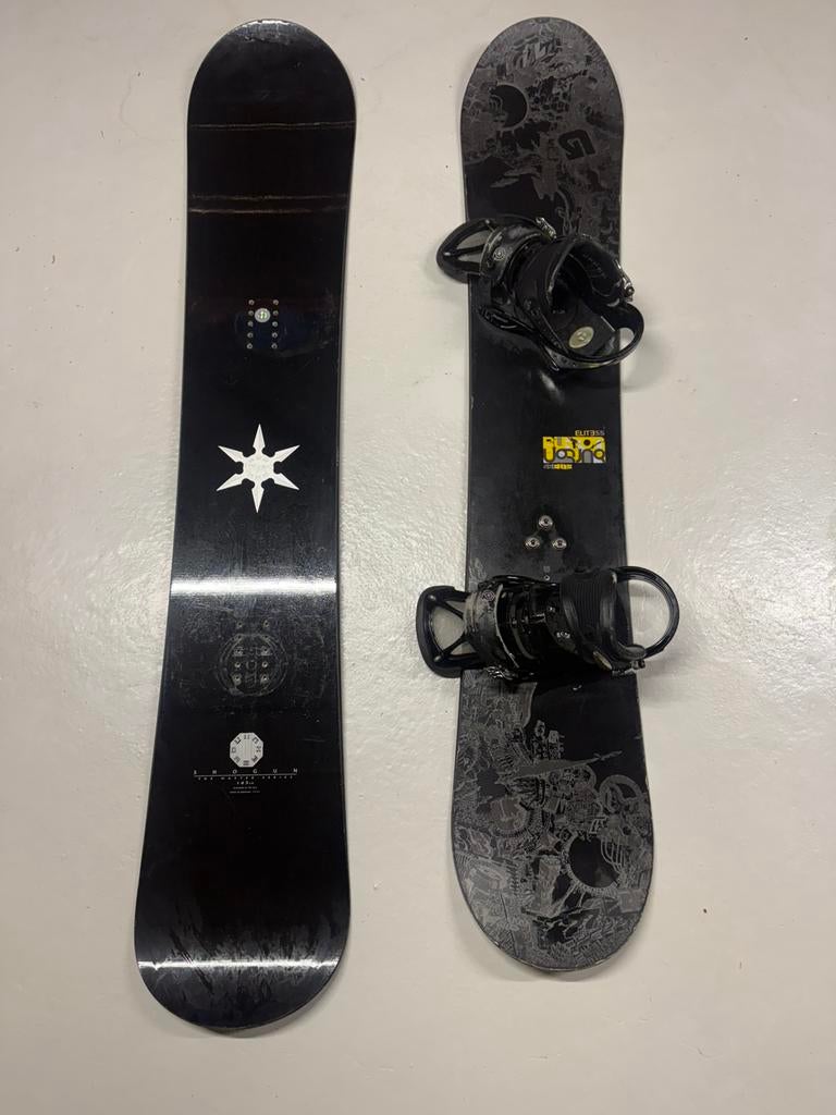 Burton Snowboard, Ophalen, Zo goed als nieuw, Bindingen