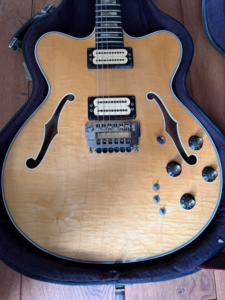 Échange de Carvin SH 225 États-Unis (Gibson Killer), Musique & Instruments, Enlèvement, Comme neuf, Hollow body, Gibson