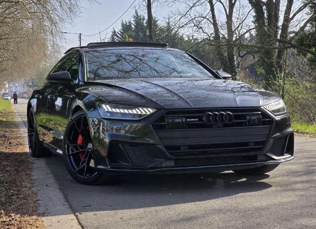 AUDI A7 SPORTBACK 55 TFSI quattro 3x S-Line  Black Edition, Autos, Achat, Auvent, Euro 6, Noir
