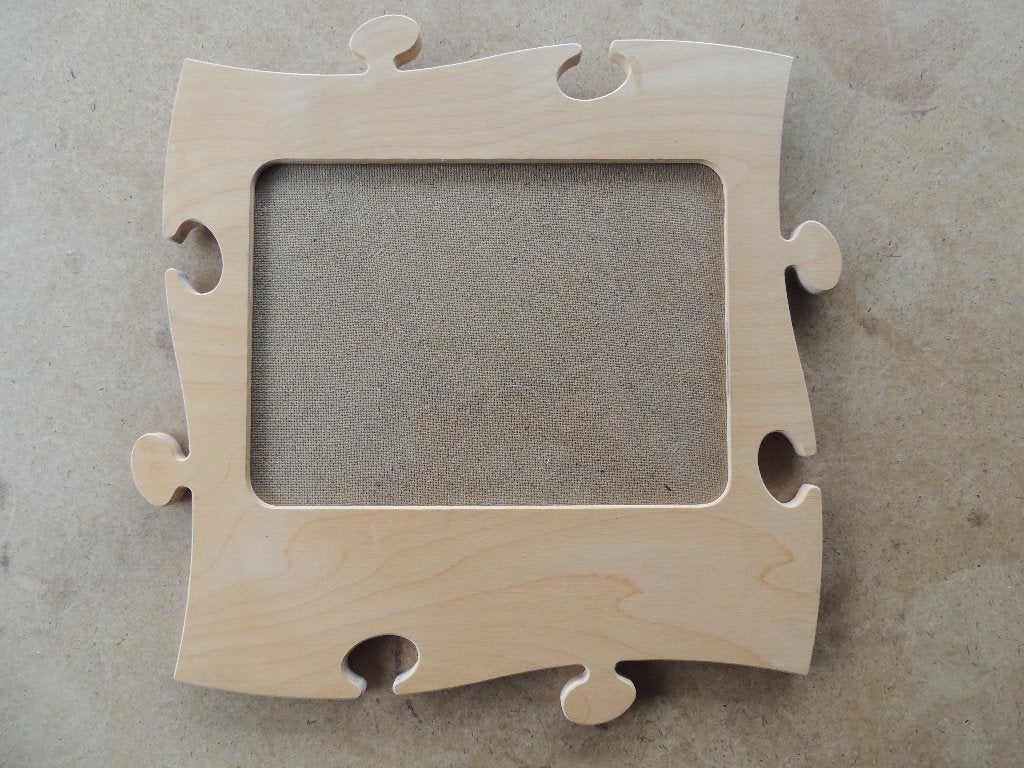 Cadre en forme de puzzle - 1 grand, Maison & Meubles, Enlèvement, Bois
