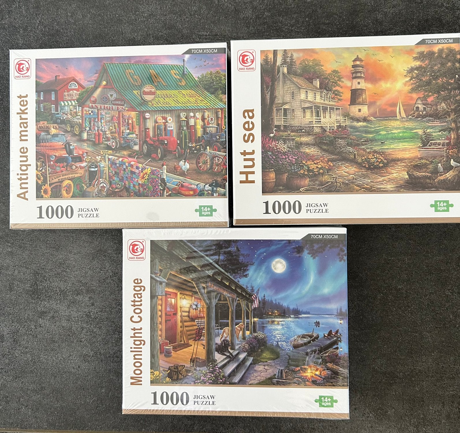3 puzzels 1000 stukjes, Ophalen of Verzenden, Nieuw