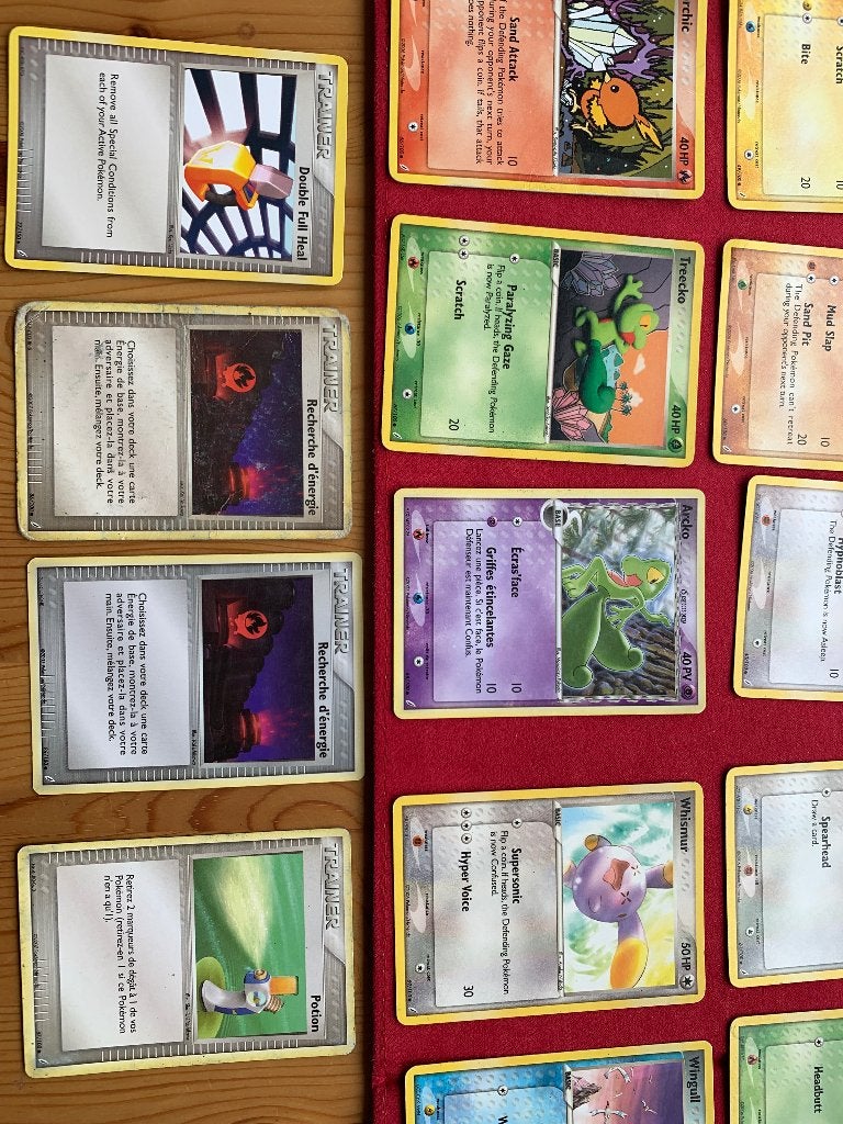 Pokémon-kaarten - EX-set: Crystal Guardians, Ophalen of Verzenden, Gebruikt, Meerdere kaarten