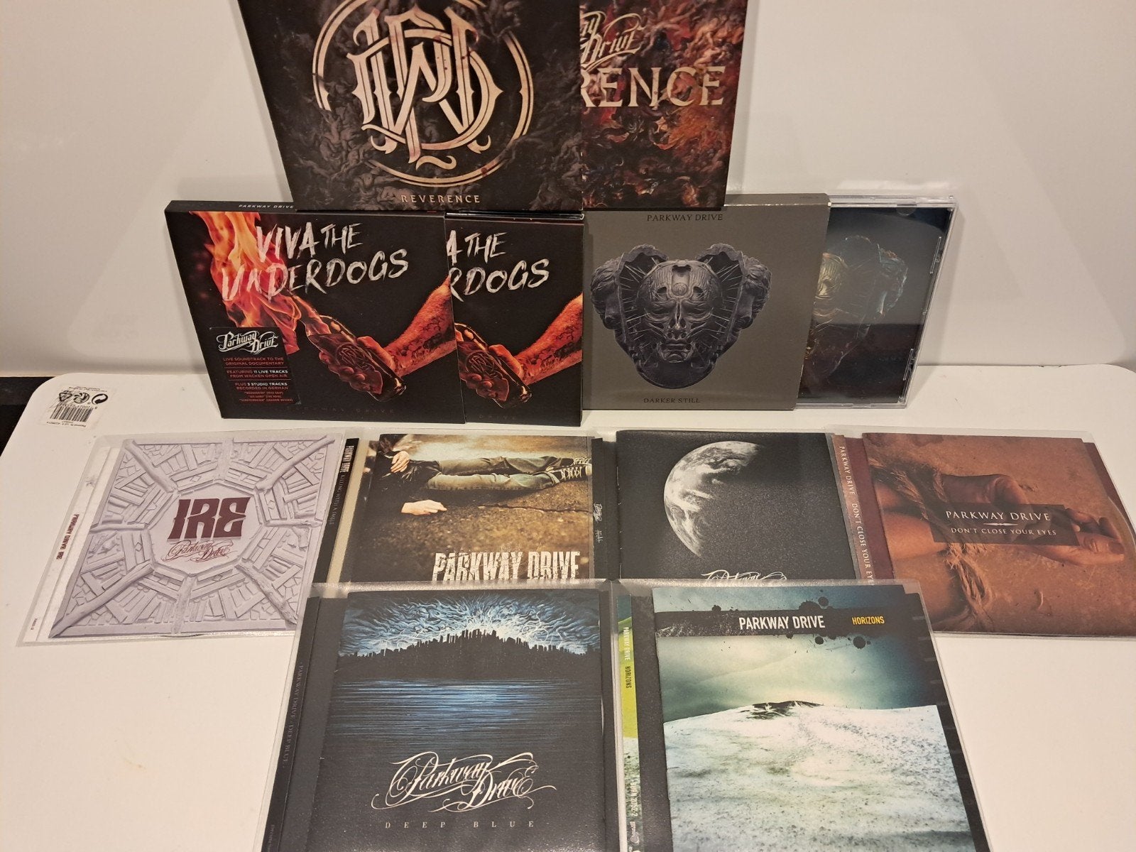 PARKWAY DRIVE - lot van 9 cd's, Cd's en Dvd's, Cd's | Hardrock en Metal, Ophalen of Verzenden