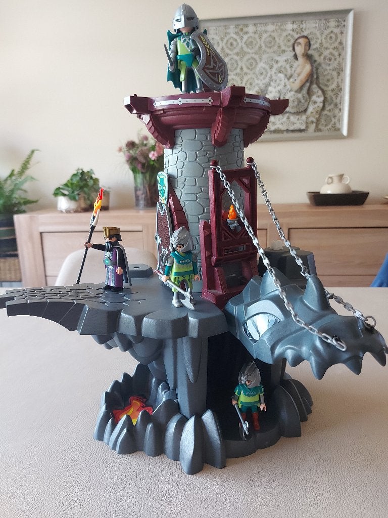 Playmobil groene drakentoren, Ophalen, Gebruikt, Los Playmobil