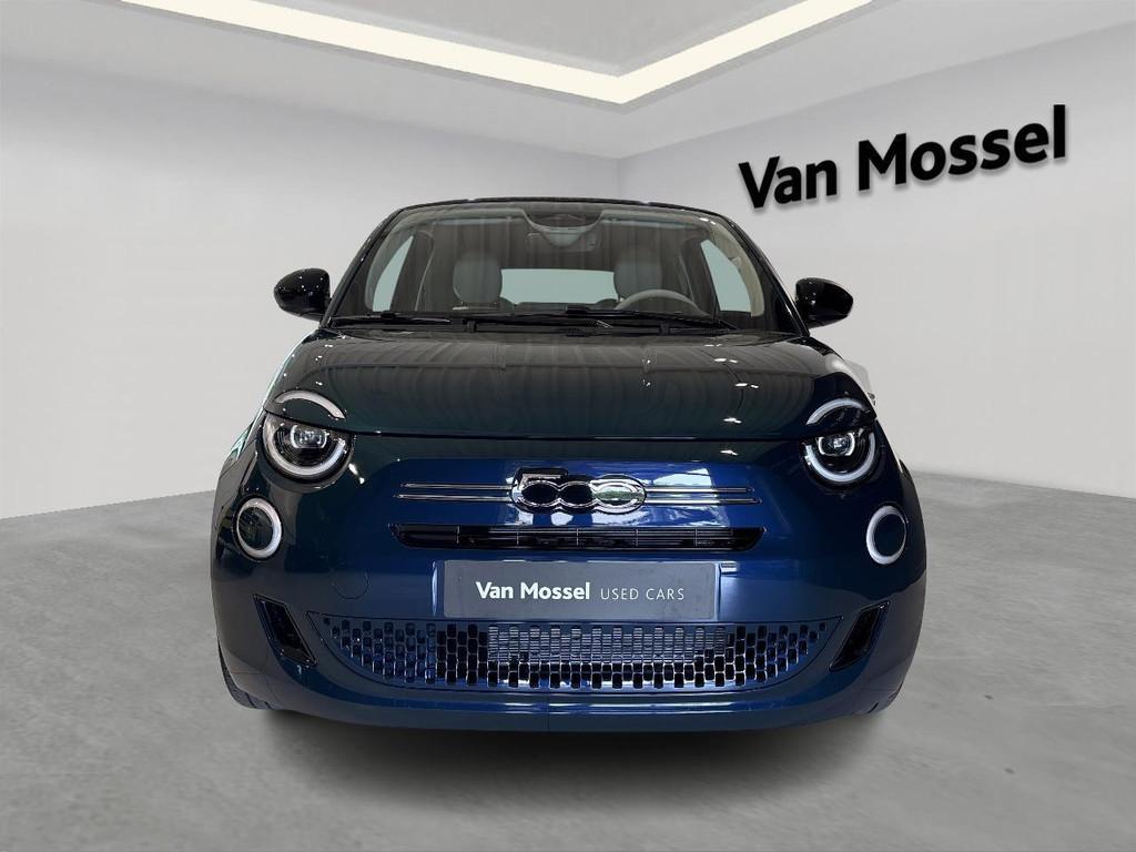 Fiat 500C 1.0 Hybrid LA PRIMA cabrio, Voorwielaandrijving, 4 zetels, Stof, Gebruikt
