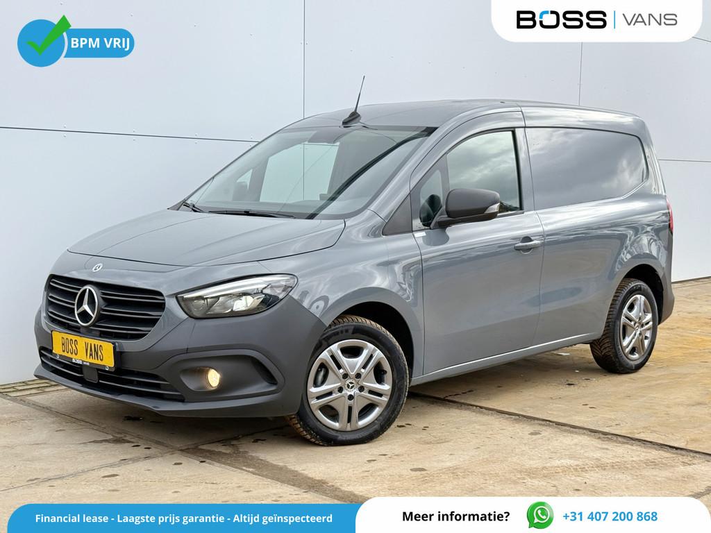 Mercedes-Benz Citan 112 CDI Pro Led Carplay Cruise Control T, Voorwielaandrijving, Stof, Gebruikt, Zwart