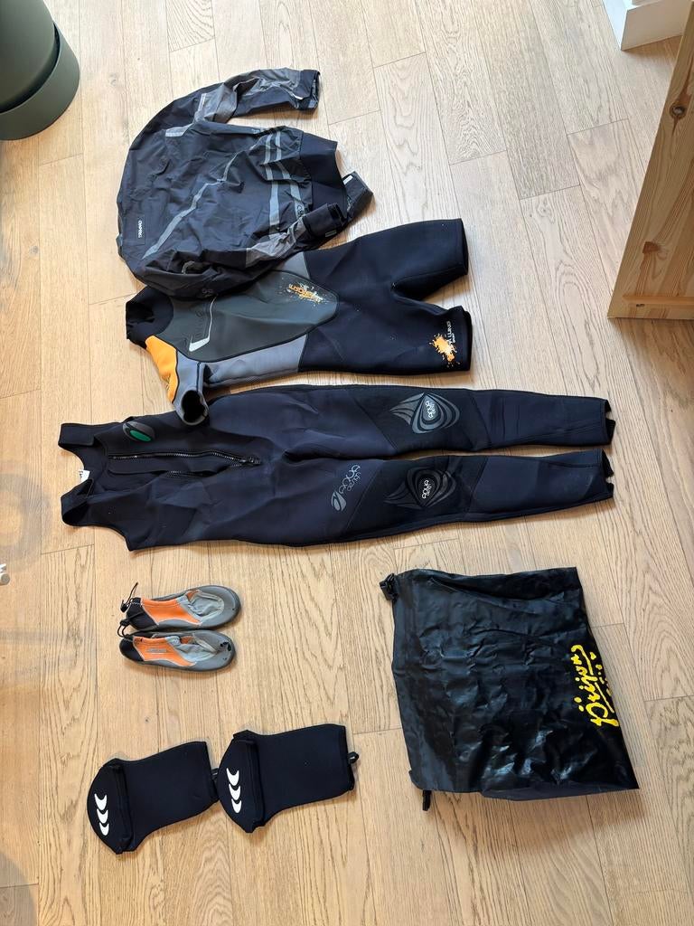 Kayak kleding, Enlèvement, Utilisé