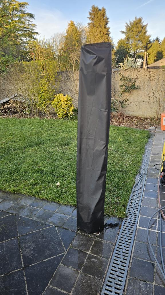 écran de jardin 2x 3mètres + housse, 200 cm ou plus, Aluminium, Comme neuf, 150 à 200 cm
