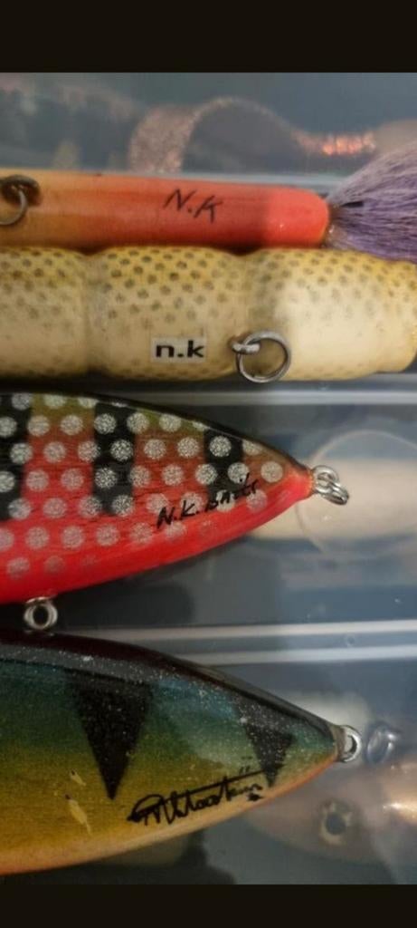 Gezocht Nick Kloosterman, N.K baits, Snoekfisker  kunstaas, Ophalen of Verzenden