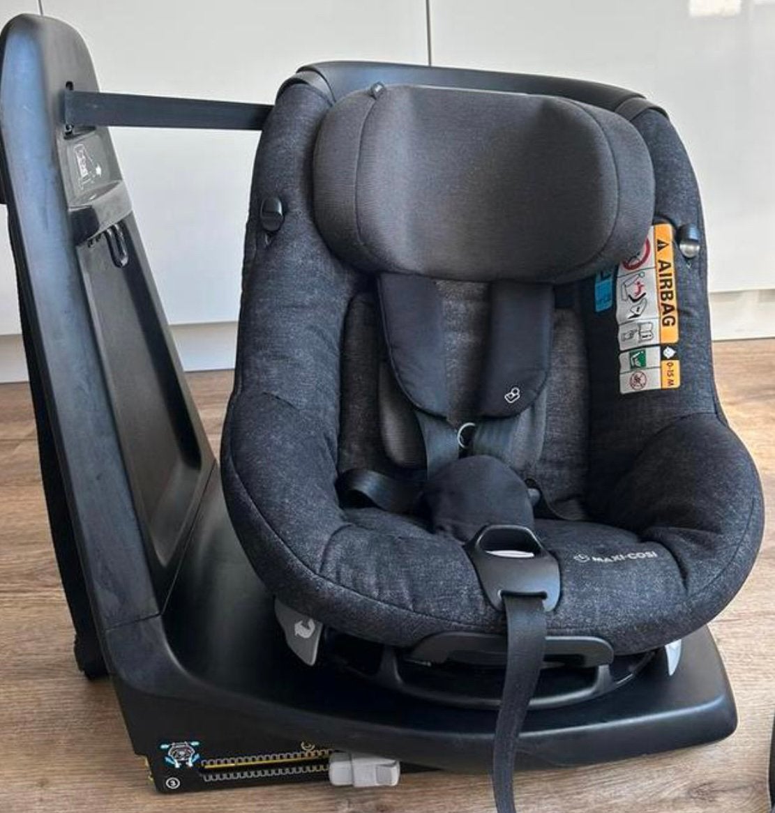 Maxi Cosi AxissFix-autostoeltje draait 360. 9- tot 18 kg, Verzenden, Babygeluk, Zo goed als nieuw, W