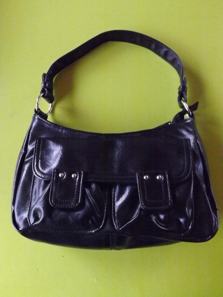 Sac à main ou épaule noir, Enlèvement ou Envoi, Utilisé, Noir, Sac à main