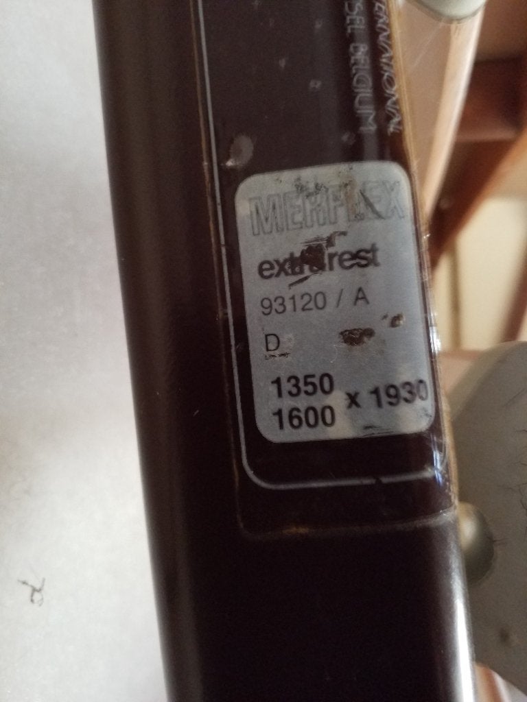 1 lattenbodem 138-160x195 Merfex, Ophalen, Gebruikt, Tweepersoons, Bedbodem