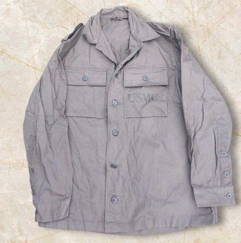 Chemise/veste utilitaires USMC M1953 (P53) (HBT), Enlèvement ou Envoi, Armée de terre, Vêtements ou Chaussures