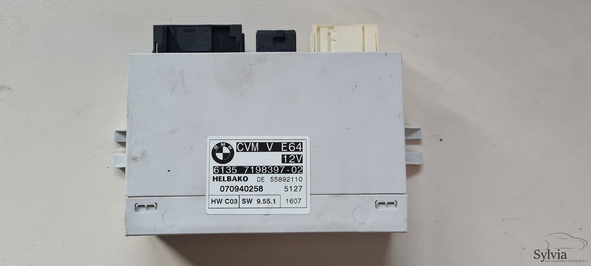 Module Cabrio Cabriokap CVM BMW 6 serie  E64 7198397, Gebruikt, -, -, Ophalen of Verzenden