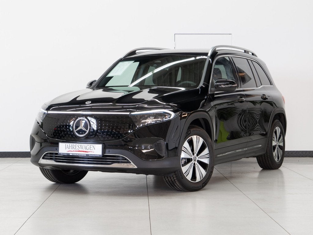 Mercedes-Benz EQB 250 + Progressive Carplay MBUX-navi Sfeerl, Auto's, Gebruikt, Zwart, 5 zetels, 5 deurs