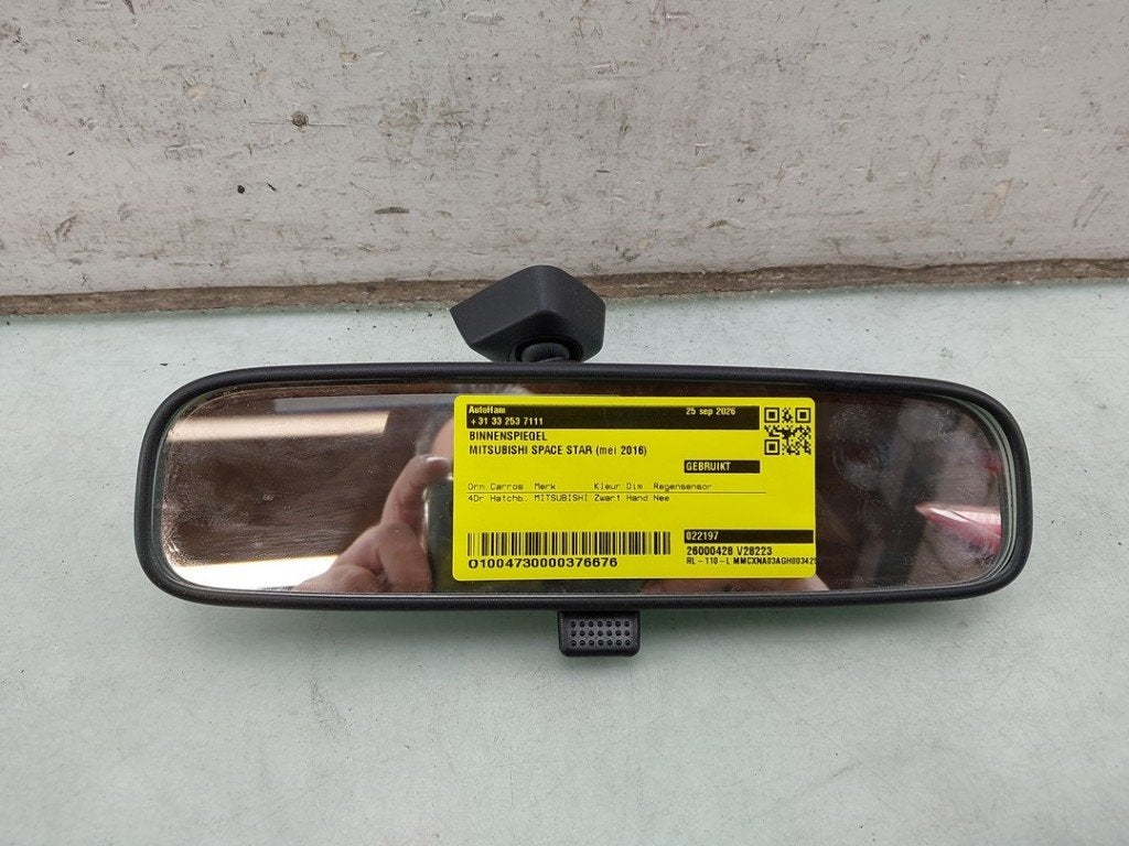 RETROVISEUR INTERIEUR Space Star (A0) (|MN124448|), Info@mitsubishi-motors.de, MITSUBISHI, Utilisé, Mitsubishi