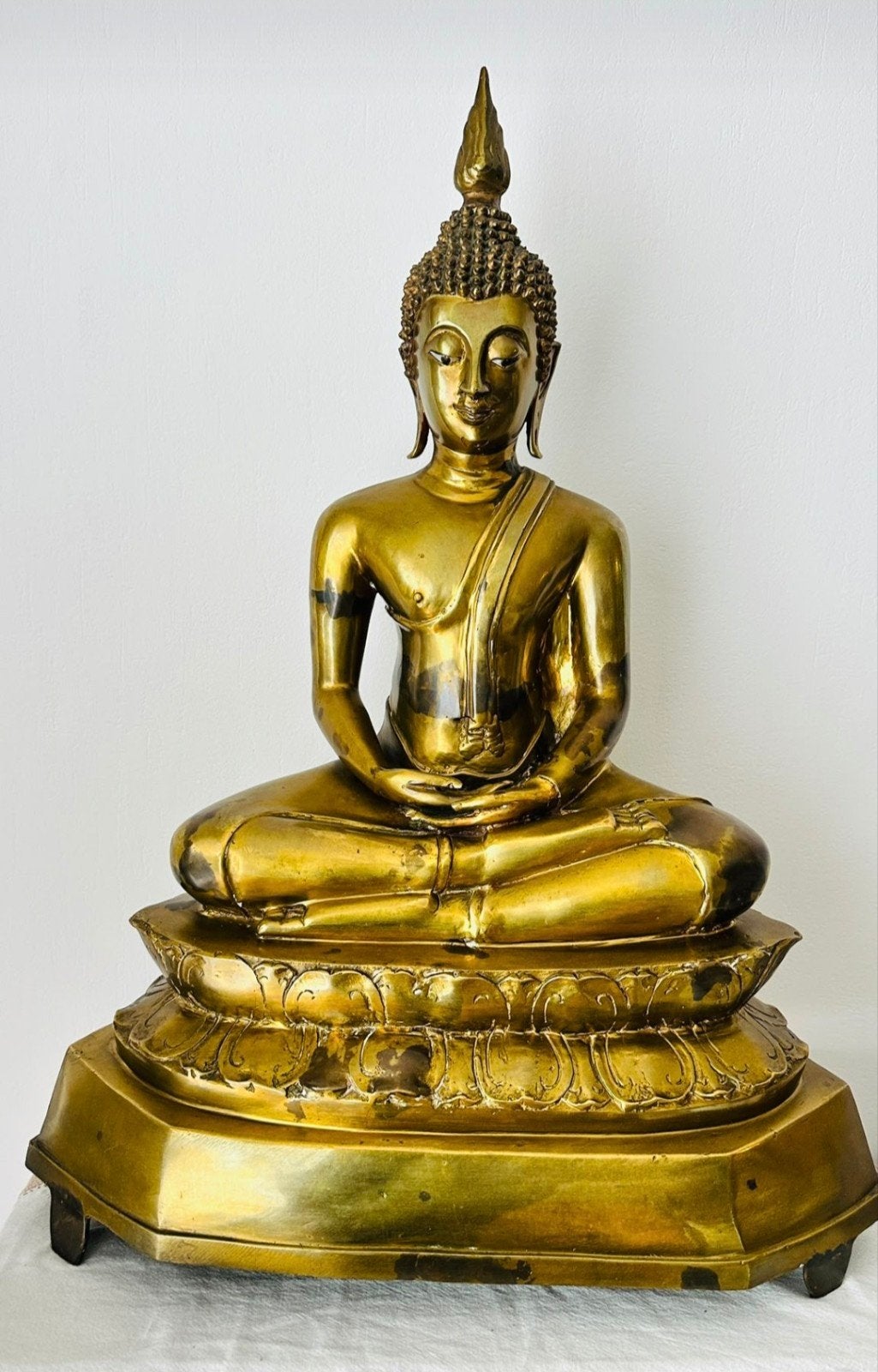 Groot Thais boedha beeld, Ophalen