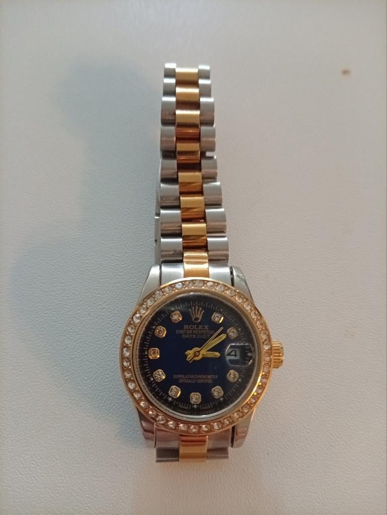 HORLOGE ROLEX 750, Handtassen en Accessoires, Horloges | Dames, Ophalen of Verzenden, Rolex