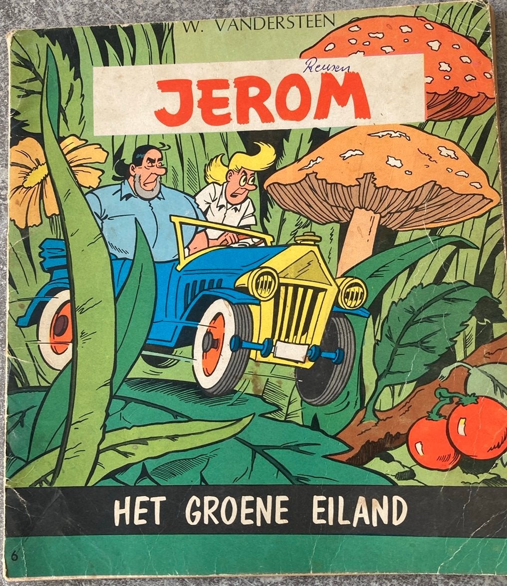 Jerom Het Groene Eliand eerste druk 1964, Enlèvement, Utilisé
