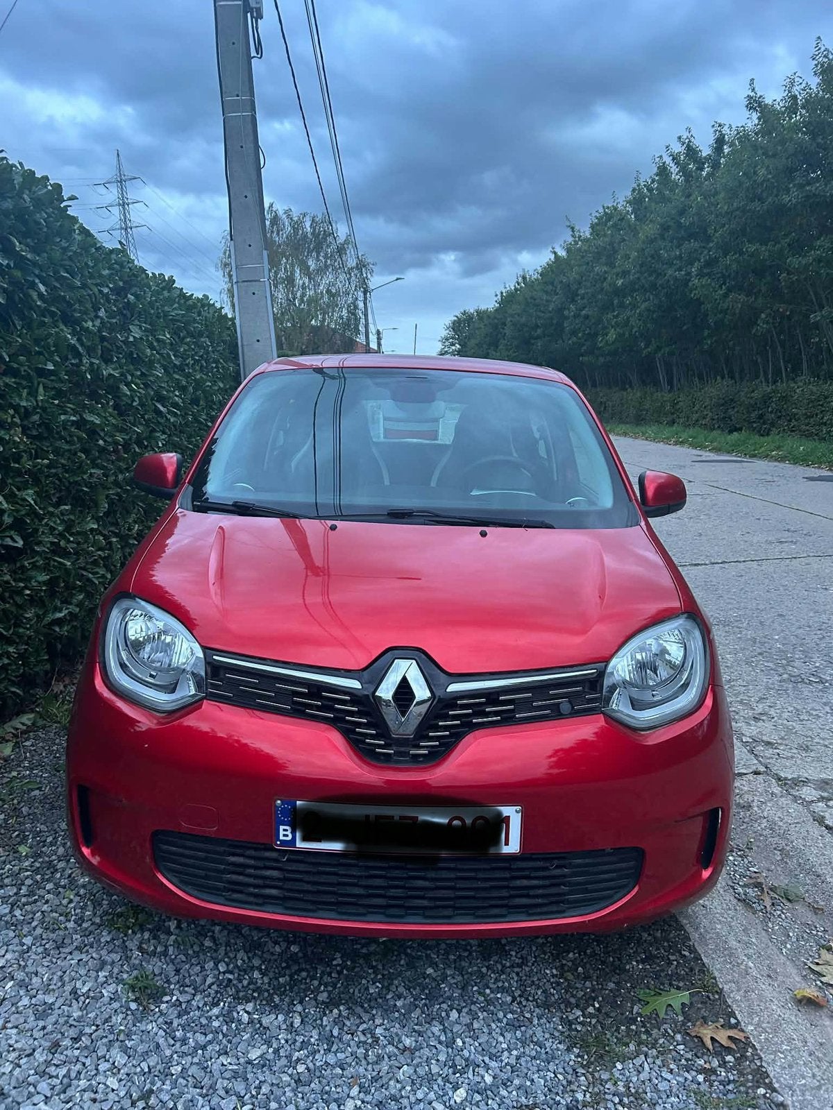 Renault Twingo, Auto's, Twingo, Zwart, Leder, 5 deurs