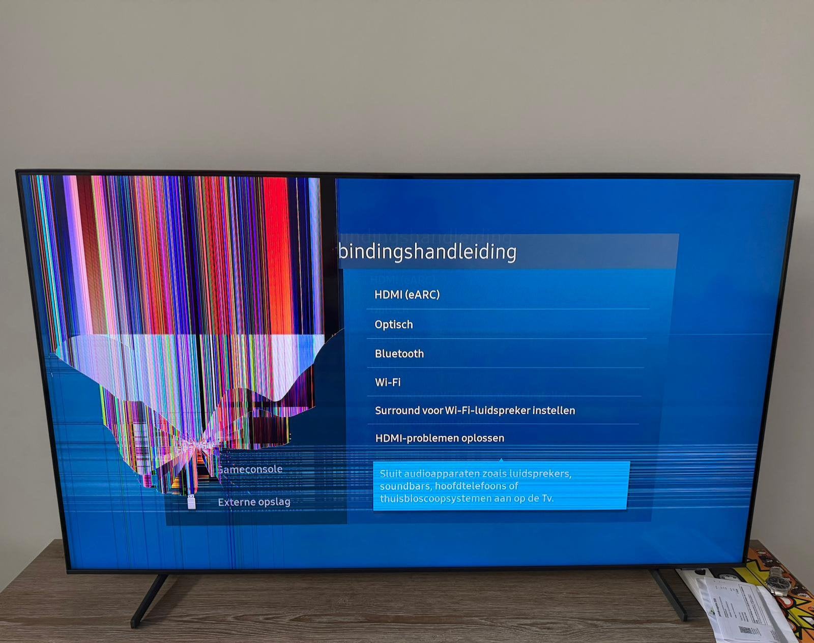 Samsuns Tv Qled 60 inch, TV, Hi-fi & Vidéo, Enlèvement, Comme neuf
