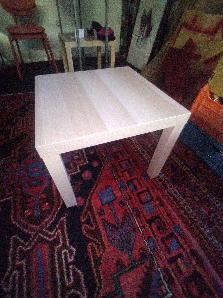 Bijzettafeltjes, Huis en Inrichting, Ophalen, Zo goed als nieuw, Vierkant