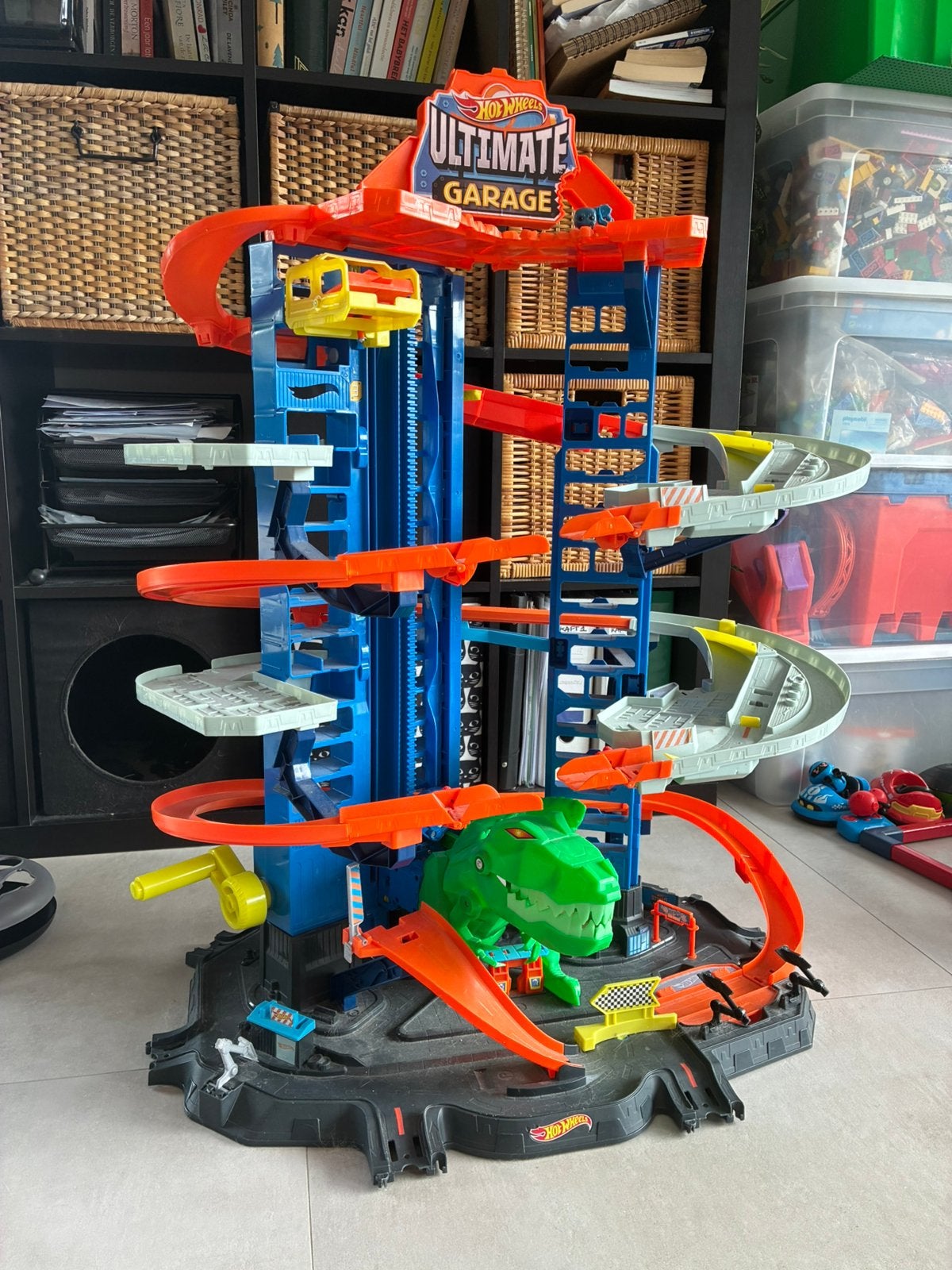 Ultimate garage Hot Wheels Dino, Enlèvement, Comme neuf, Hot Wheels