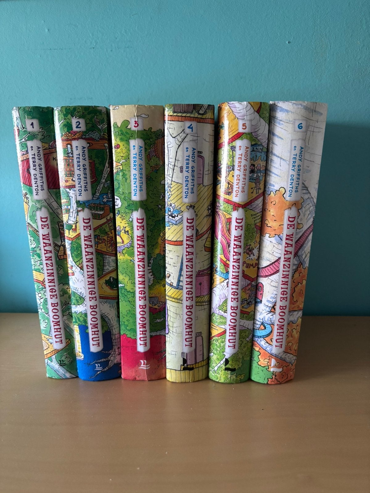 De waanzinnige boomhut 1-6, €5 per boek, Boeken, Ophalen, Gelezen, Fictie