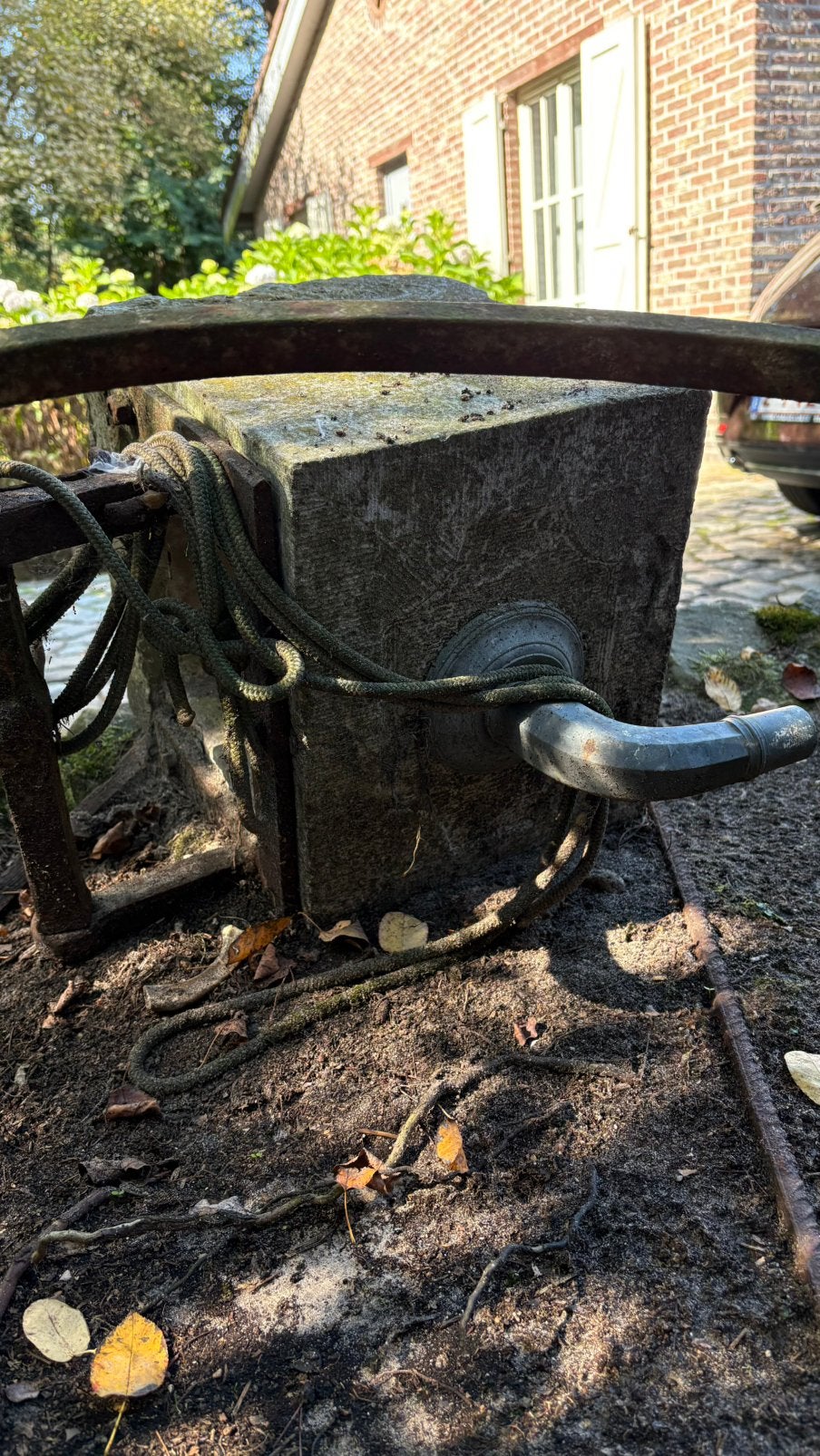 Arduinen bak oude hoeve, Ophalen, Gebruikt