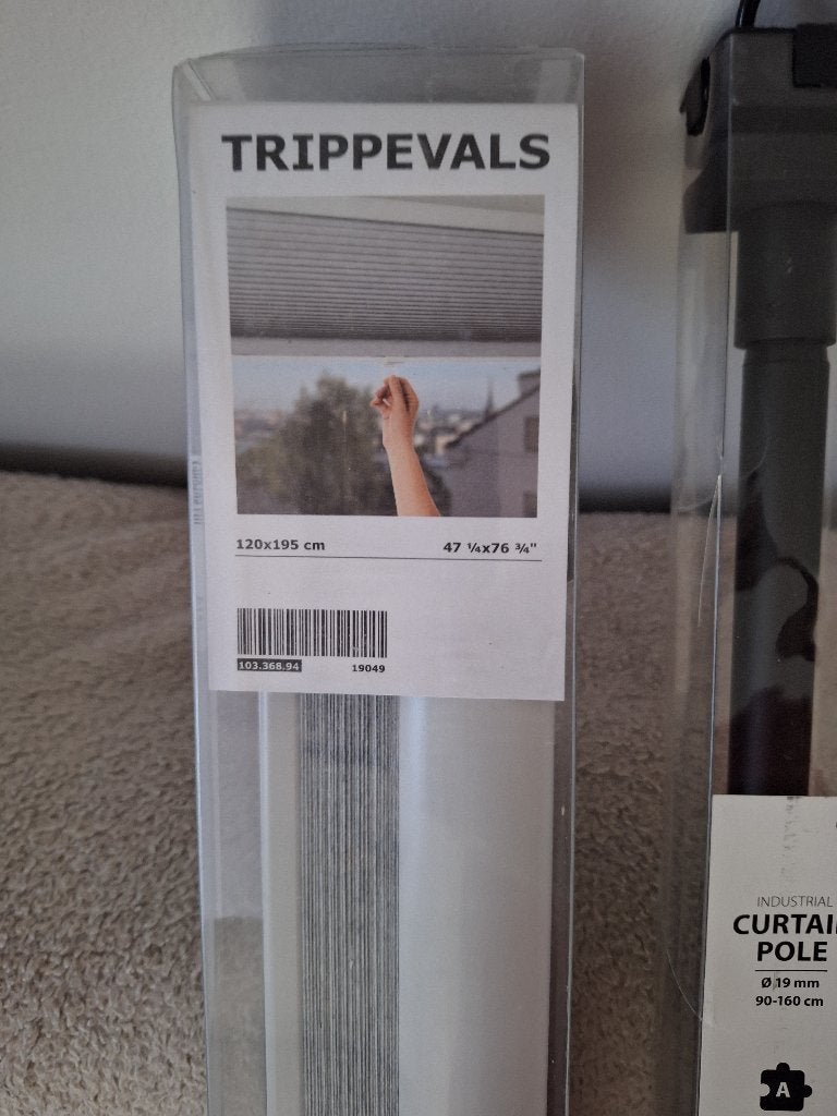 Store occultant Trippevals Blanc 120 x 195cm, Neuf, Enlèvement, Blanc, IKEA