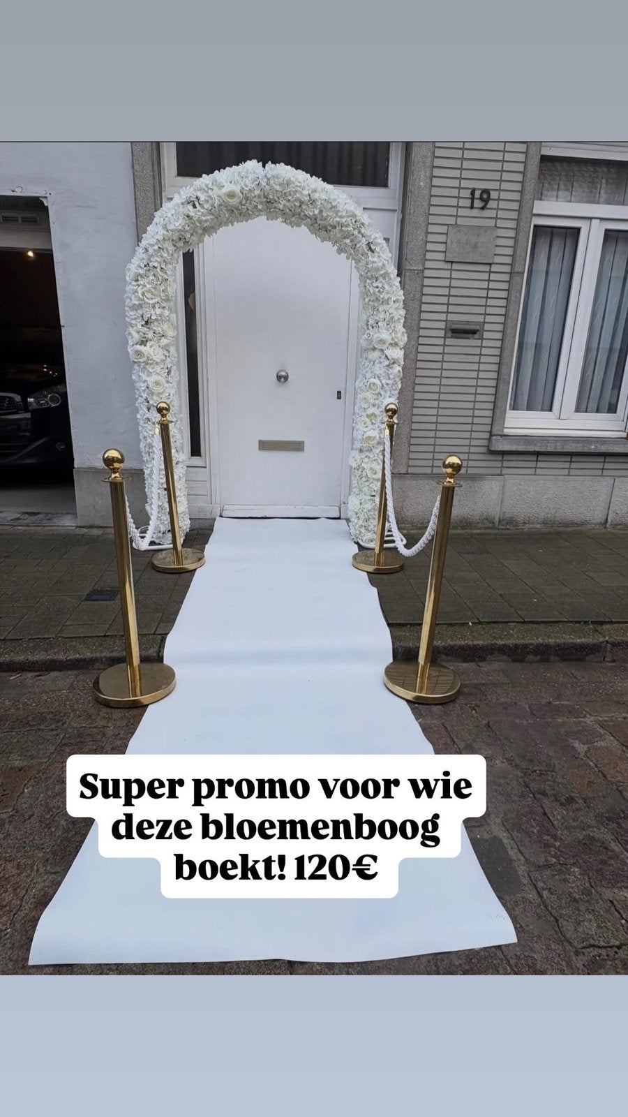 Bloemenboog, Hobby en Vrije tijd, Ophalen, Zo goed als nieuw