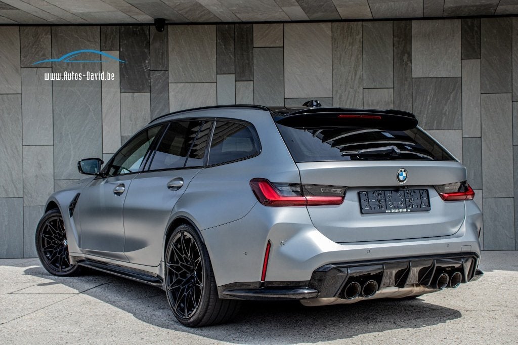 BMW M3 Competition M xDrive Touring 3.0i 510PK LICHTE VRACHT, Autos, BMW, Cuir, Argent ou Gris, Achat, 375 kW