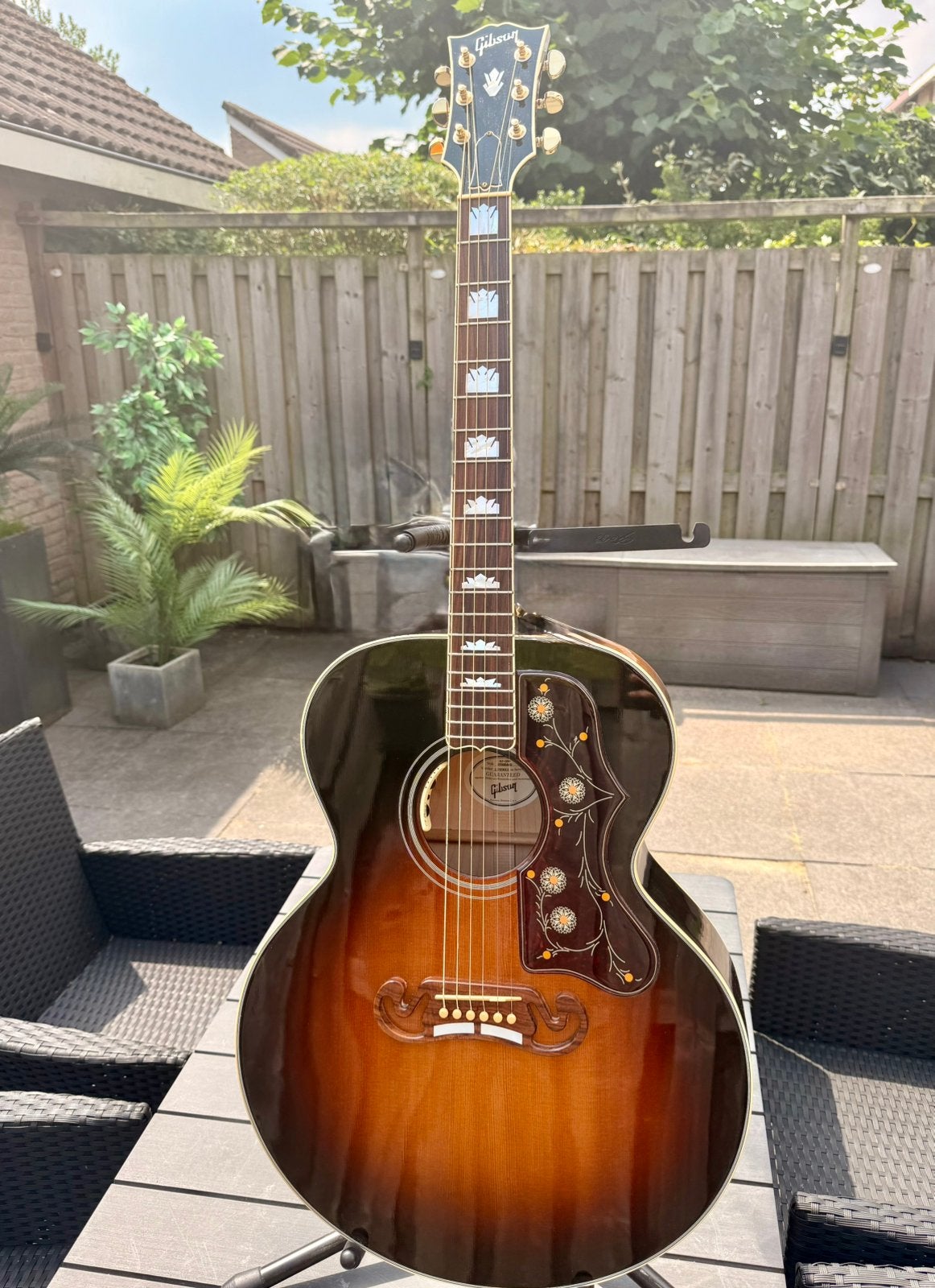 Gibson SJ200 Standard Sunburst, Enlèvement, Comme neuf