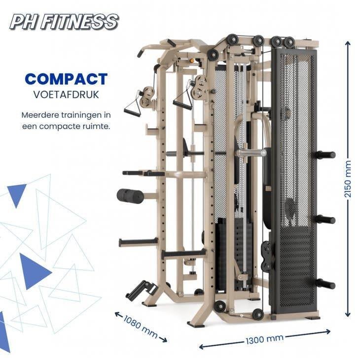 PH Fitness Fusion X Pro Rack - Functional Trainer 160KG, Sports & Fitness, Enlèvement ou Envoi, Neuf, Bras, Autres types