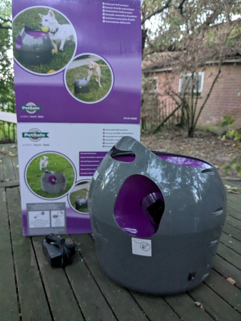 Petsafe Automatische Ballenwerper, Dieren en Toebehoren, Honden-accessoires, Overige merken, Ophalen, Zo goed als nieuw, Hondenspeelgoed