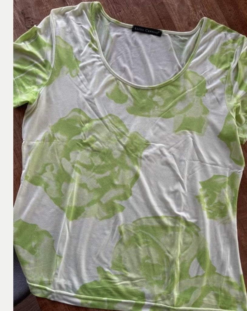 T shirt vintage maat XL, Maat 46/48 (XL) of groter, Ophalen of Verzenden, Zo goed als nieuw, Groen